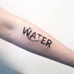 Water tattoo