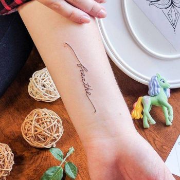 Breathe tattoo