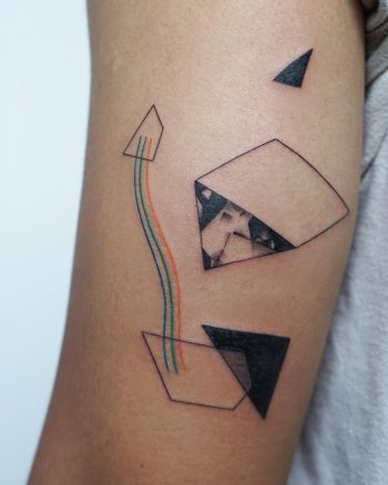 Collage tattoo