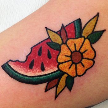 Crisp watermellon tattoo