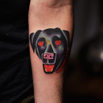 Diamond dog tattoo