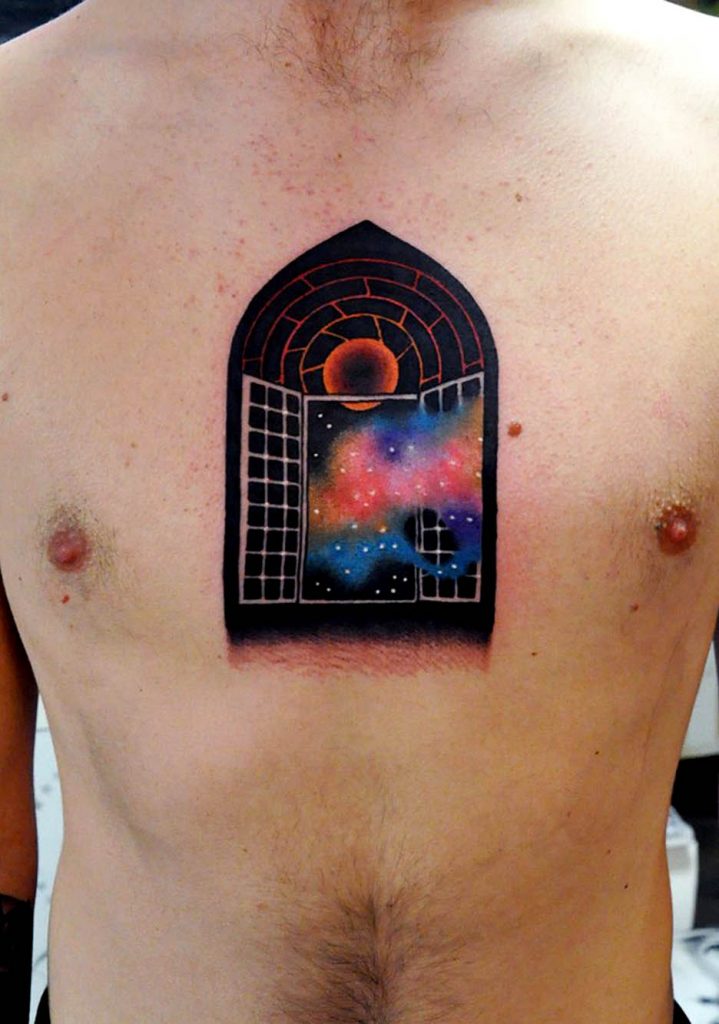 Door to a next dimension tattoo