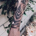 Gorgeous leaves tattoo