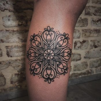 Gorgeous stylized mandala