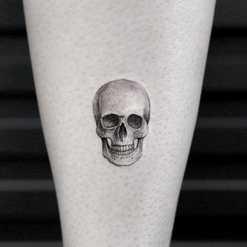 Hyper realistic skull