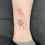 Laura palmer's hands tattoo