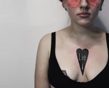 Lie tattoo