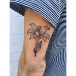 Lily ruby tattoo
