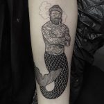 Mermaidman tattoo