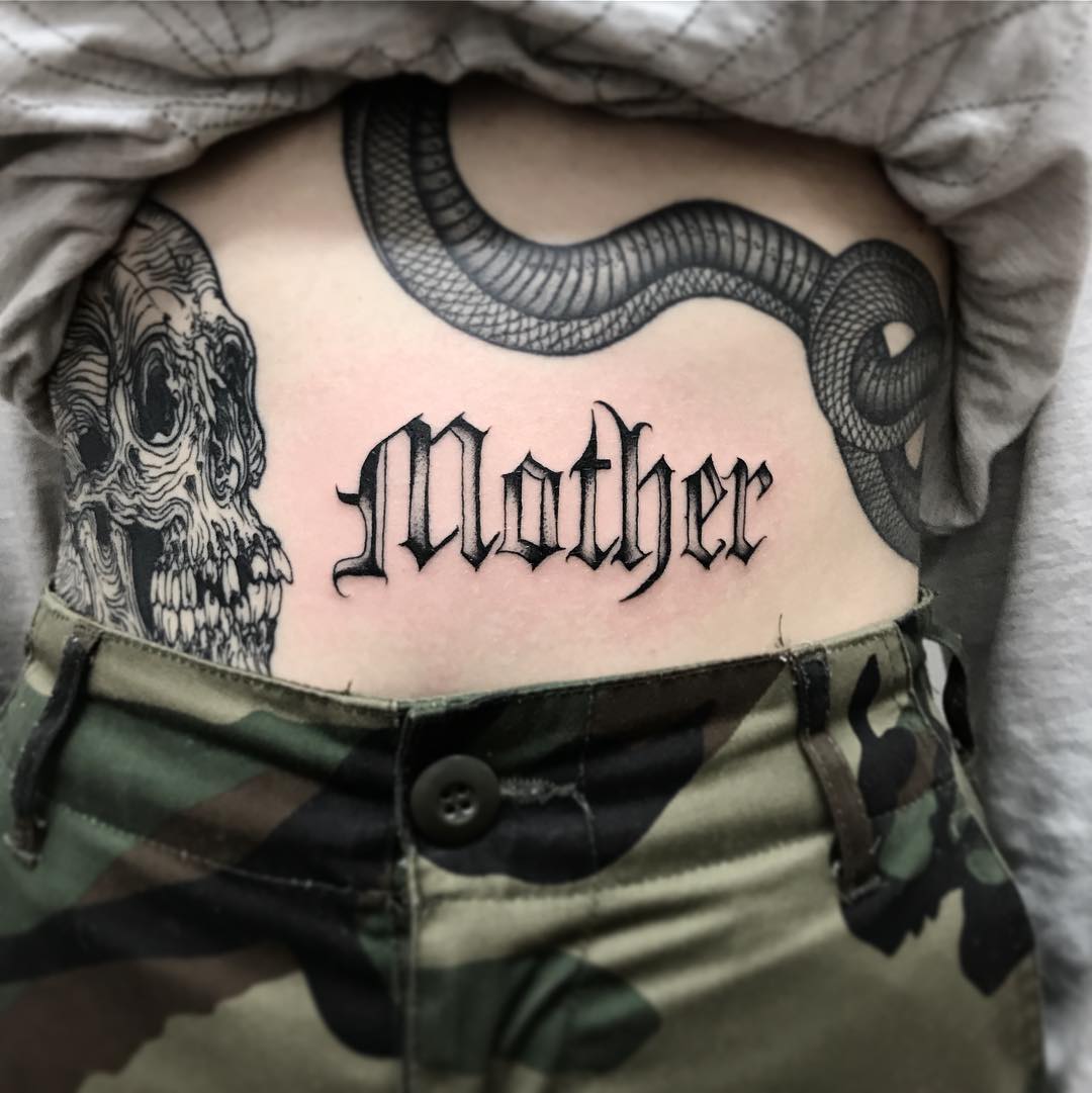 Mother tattoo