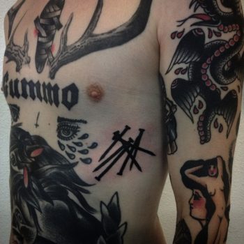 Nails tattoo