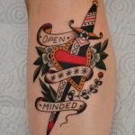 Open minded tattoo