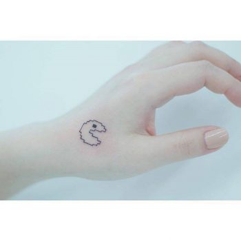 Pacman tattoo