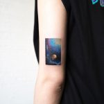 Planet tattoo