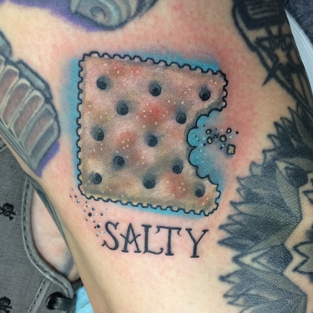 Salty tattoo