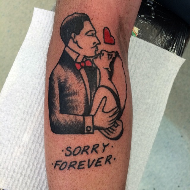 Sorry forever tattoo