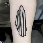 Spooky ghoost tattoo