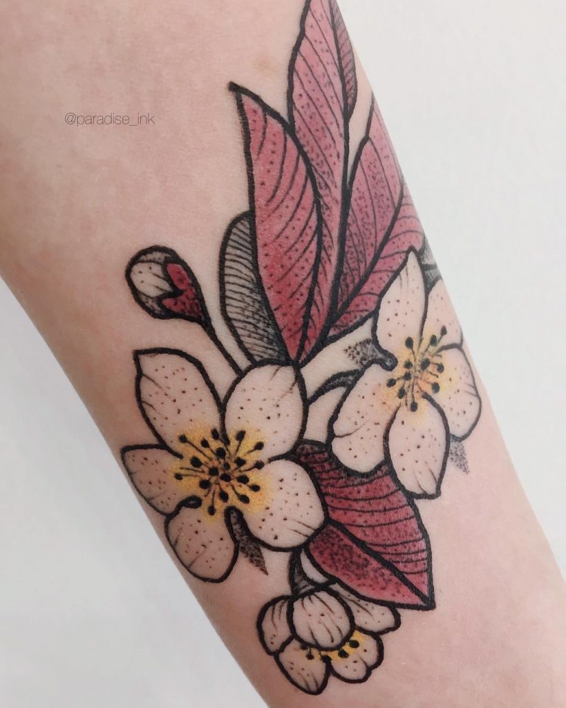 Spring blooms tattoo
