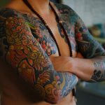Stunning sleeve tattoo
