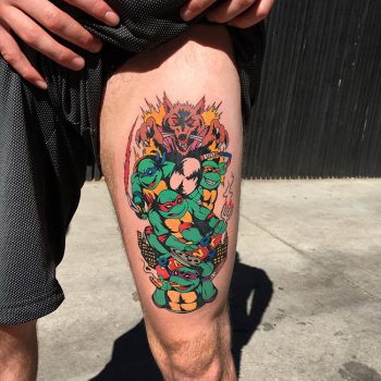 Teenage mutants ninja turtles tattoo