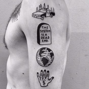 The system is a dead end tattoo