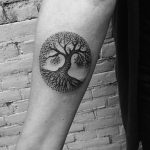 Tree of life tattoo on the arm