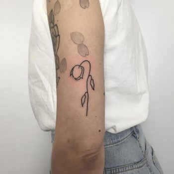 Wilty rose tattoo