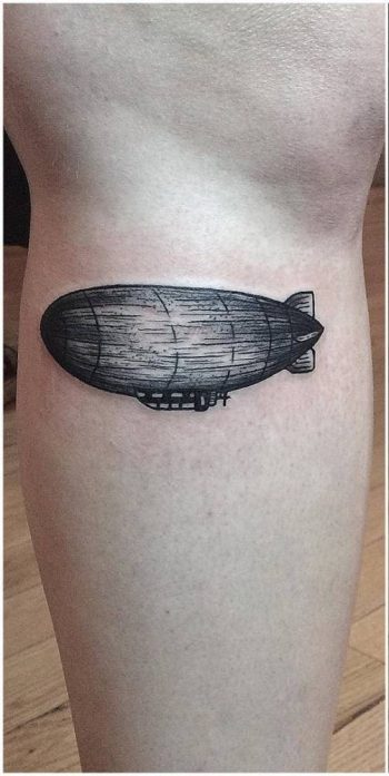 Airship tattoo
