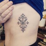 Baltic stave tattoo by sarah march
