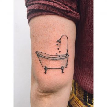 Bath tattoo
