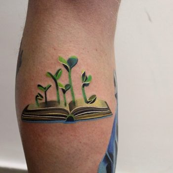 Book tattoo by sasha unisex