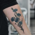 Cornflowers tattoo