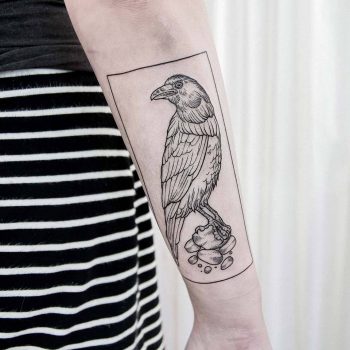 Crow tattoo by dogma noir