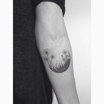 Dandelions tattoo