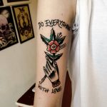 Do everything with love tattoo
