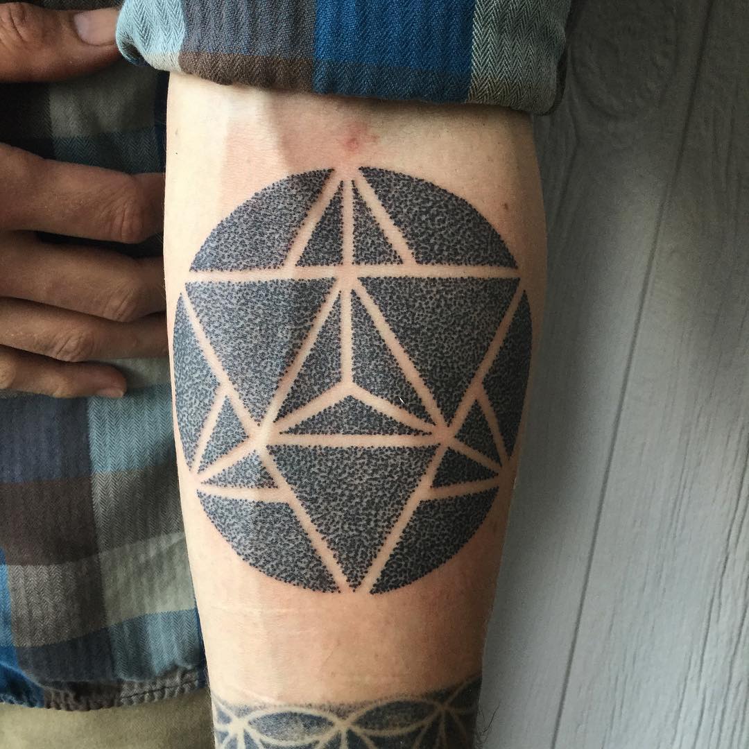 Some dotwork sacred geometry and... - Skinny Buddha Tattoo | Facebook