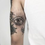 Eye tattoo by greg