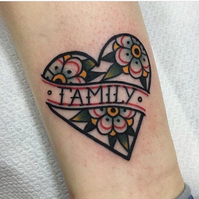 Family tattoo by jeroen van dijk