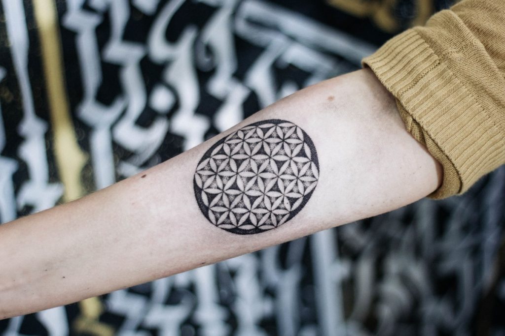 Flower of life tattoo by dogma noir