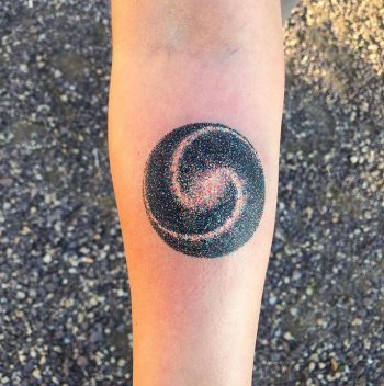 Galaxy tattoo by ondrash ondřej konupčík