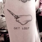 Get lost tattoo by brendon welfare