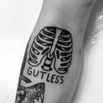 Gutless tattoo