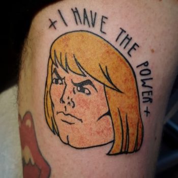 He man tattoo