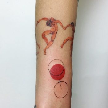 Henri matisse dance tattoo