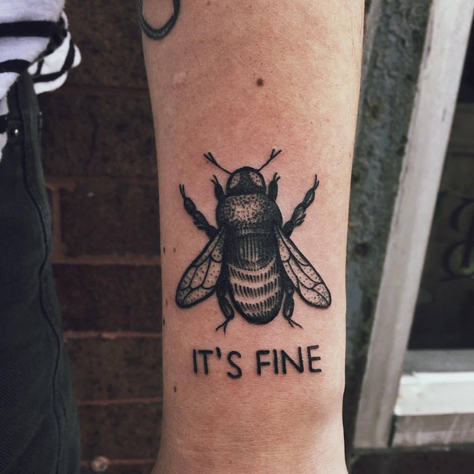 It’s fine tattoo