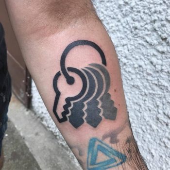 Key bunch tattoo by mattia mambo