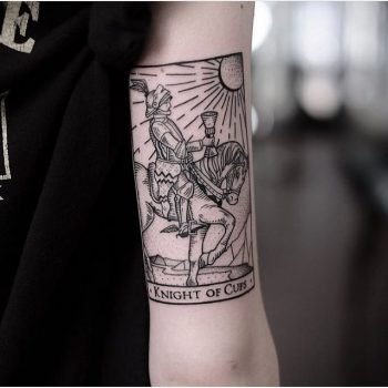 Knight of cups tattoo