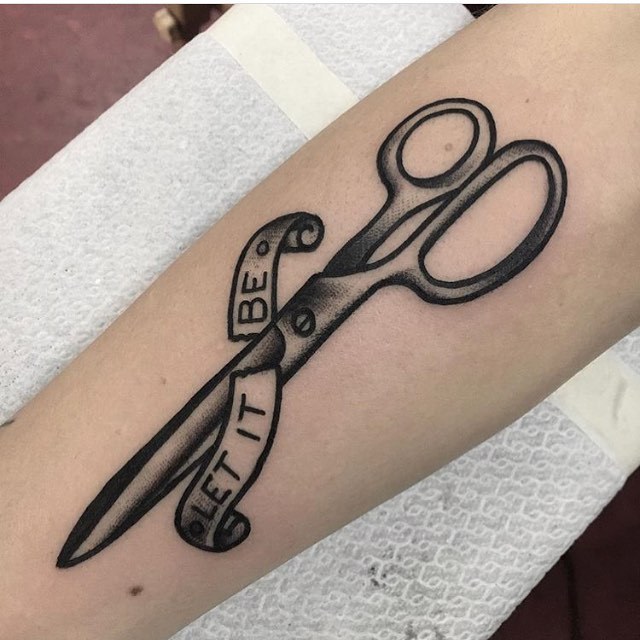 Let it be and scissors