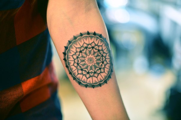 Mandala tattoo by elena fedtchenko