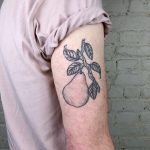 Pear tattoo